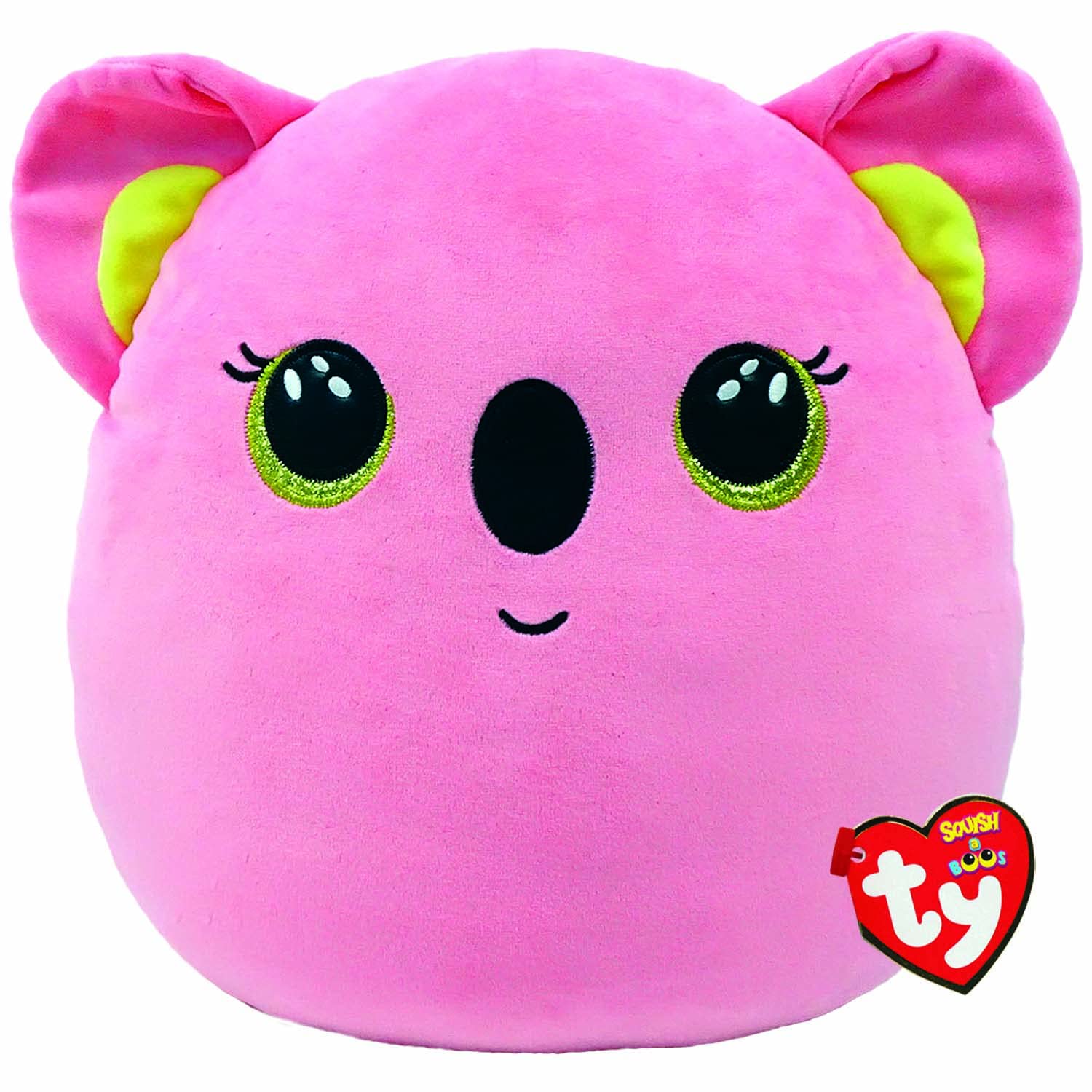 TY Toys - Squish a Boo Koala Poppy - 20 CM, Pink,2009153