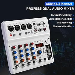 6-Channel Audio Mixer with 99 Sound Effects for