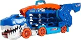 Hot Wheels City Ultimate Hauler T-Rex Transporter Stomping Dino Set view 7