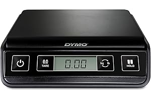 DYMO Digital Postal Scale/Shipping Scale, 3-Pound (1772055),Black