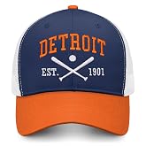 Baseball Cap for Men Women Mesh Back Trucker Hat for Baseball Fans