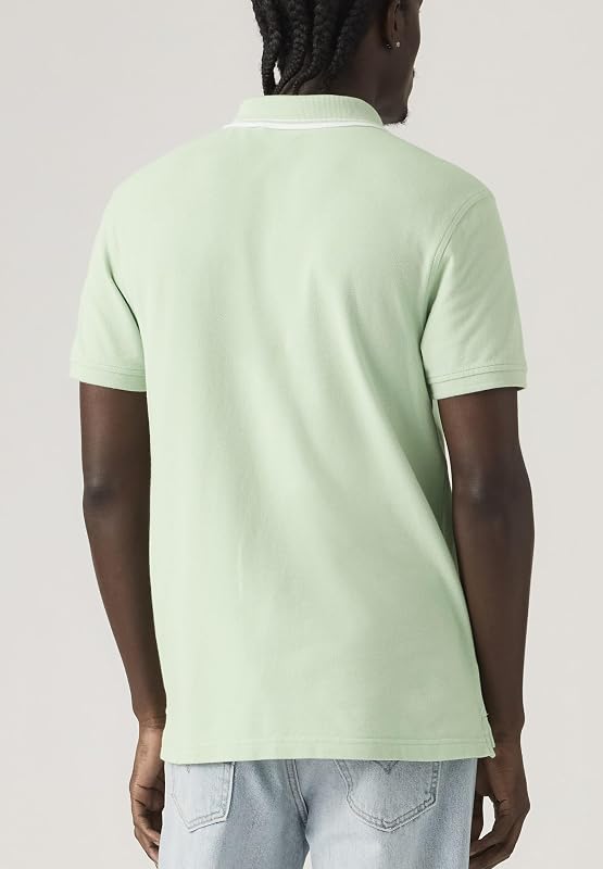 Levis Hm Polo Wood Tipping Stripe Mulled