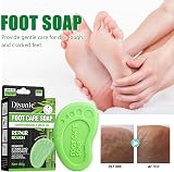 Bexdug Handmade Foot Soap Green Tea Oil for Jock Itch Athlete's Foot Softens view 2