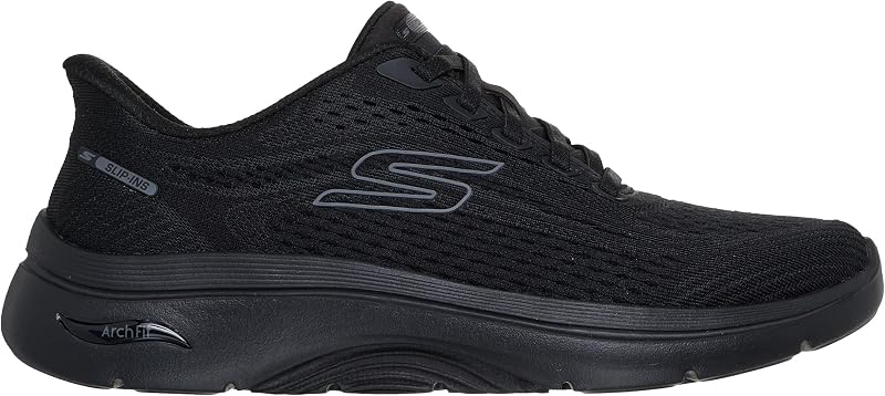 Damen Go Walk Arch Fit 2.0 Kathy Slip-InTurnschuhe, Black, 38.5 EU — Foto 4 von 5