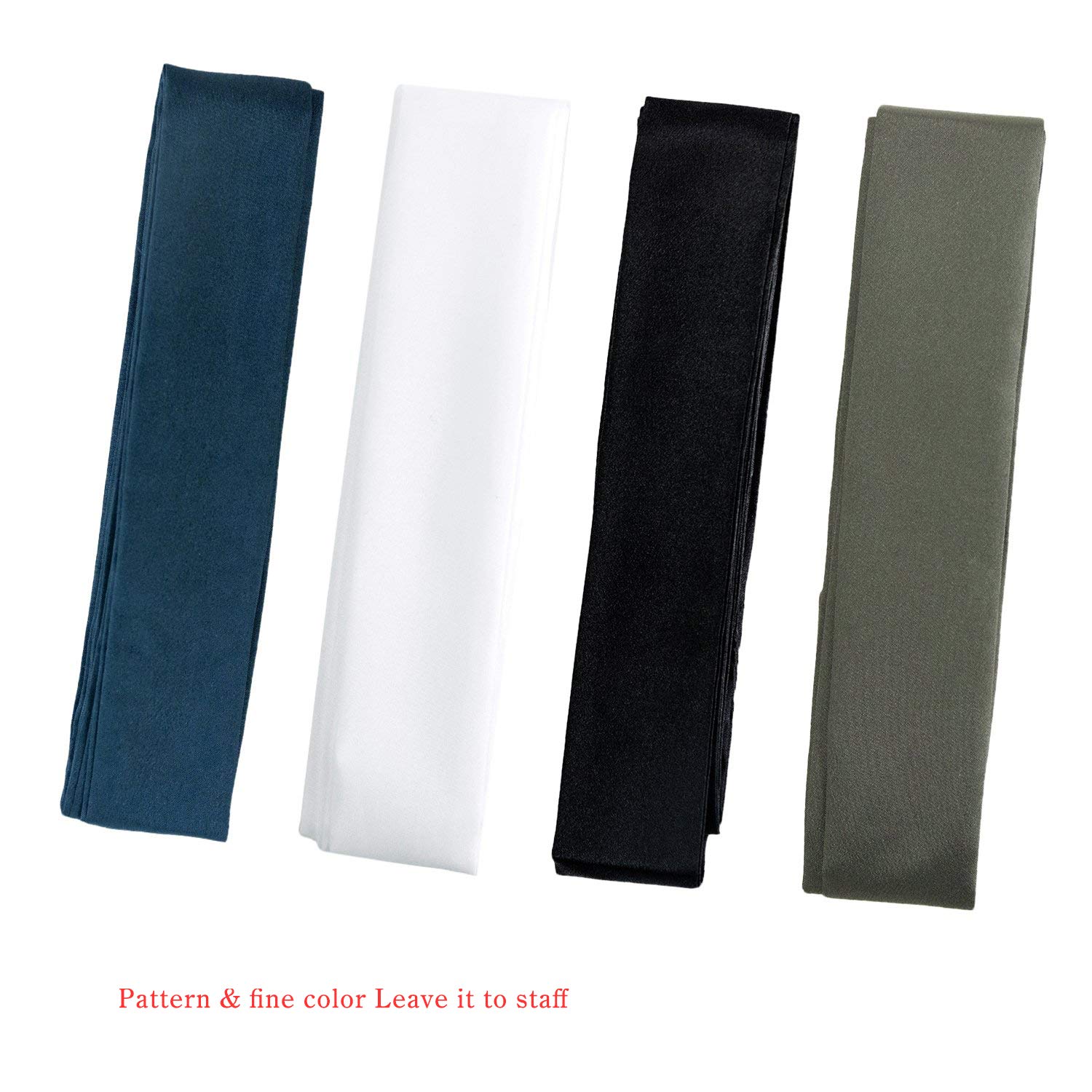 KYOETSU Mens Japanese Easy Kaku OBI 2-Pieces Set Kimono Belt Random Patterns 
