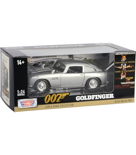 Amazon.com: Motor Max Aston-Martin DB5, James Bond 79857WSV - 1/24