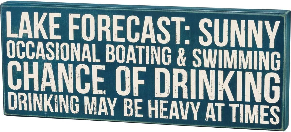 Box Sign, Lake Forecast