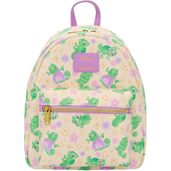 Amazon.com | Loungefly Disney Tangled Pascal Mini Backpack  display picture 1