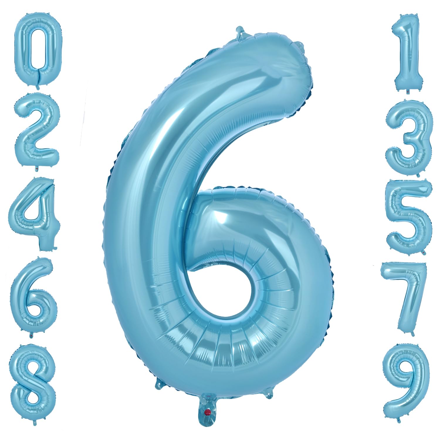Vonokee 40 Inch Giant Number Balloons 0-9, Jumbo