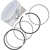 John Deere Original Equipment Piston #AUC11034 | Fits Sabre Scotts X110 X126 1742HS L1742 Z425 Z255 Z245