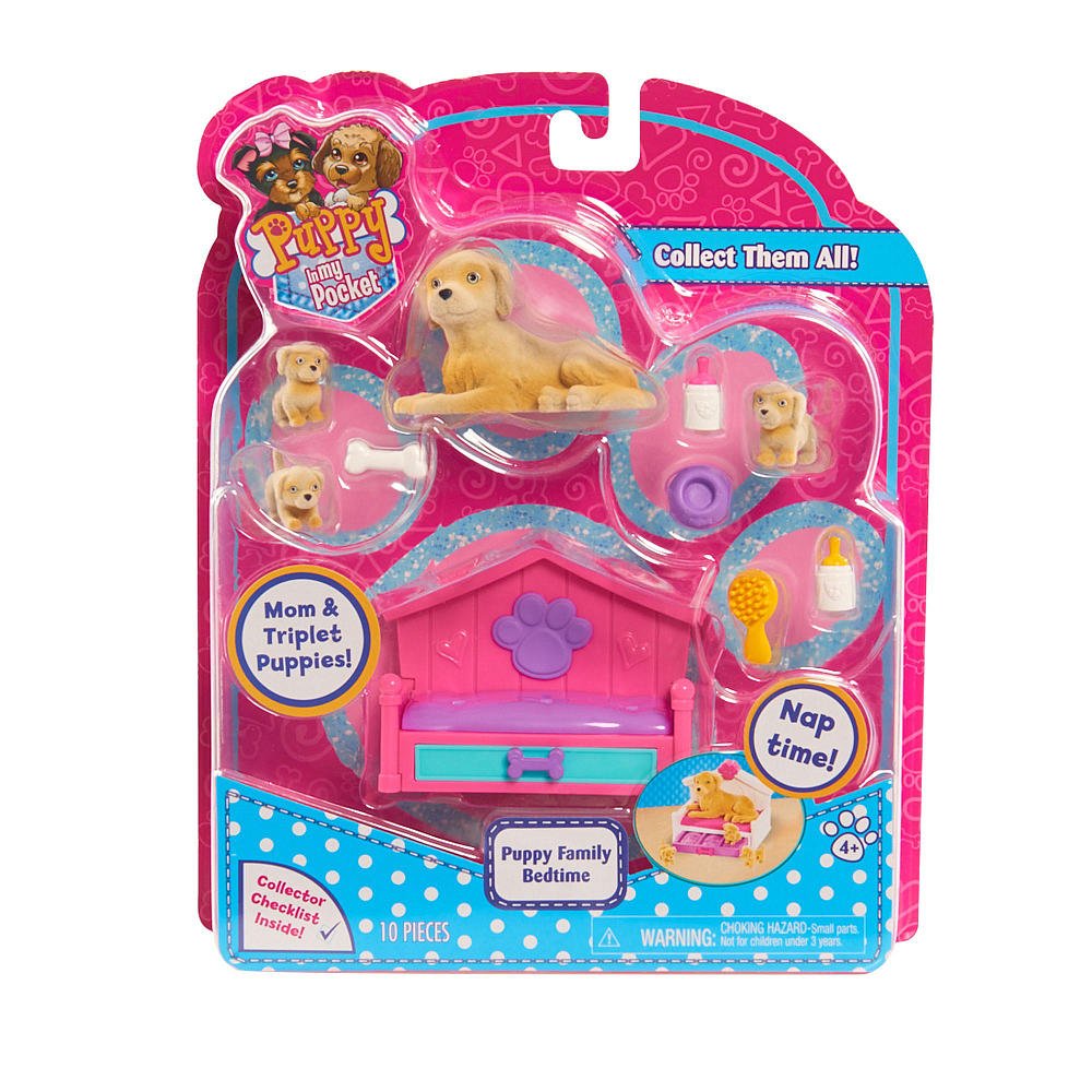 puppy in my pocket family