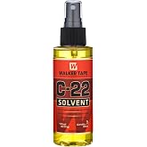 Walker Tape C-22 Solvent Spray 4 oz, Fast-Acting Adhesive Remover for Wig Tape, Lace Systems, and Tape in Hair Extensions Human Hair, Gentle Bond Release for Hairpiece &amp; Wig Maintenance