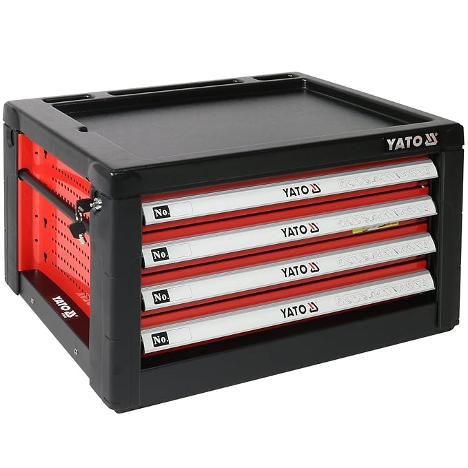 Yato yt09152 Tool Box 4 Drawers Amazon.co.uk DIY & Tools