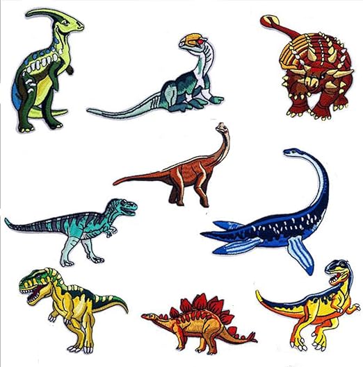 Amazon 24universe たくさん選べる ワッペン 恐竜 アイロン