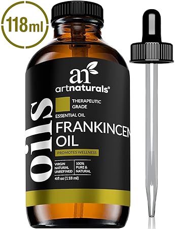 ArtNaturals 100% Naturreines Ätherisches Weihrauchöl - (4 Fl Oz/118ml) - Frankincense Essential Oil - Boswellia Serrata - Bio