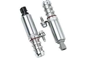 YAOPEI Intake & Exhaust Camshaft Position Sensor Actuator VVT Solenoid Control Valve Kits for Chevrolet Equinox Malibu Cobalt HHR GMC Terrain Buick Pontiac 2.0L 2.2L 2.4L Replace 12655421 12655420