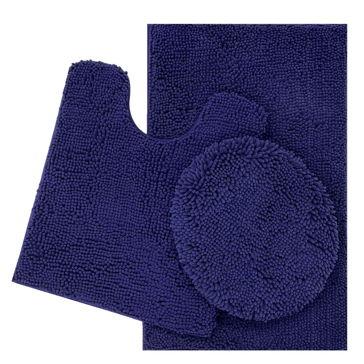 Best bathroom rug toilet seat cover blue