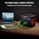Jackery Explorer 1000 v2+ 1070Wh LiFePO4 1500W AC 100W USB-C Solar Panel view 5