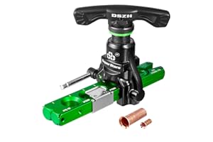 Super Stars Flaring Tools for 1/4in - 3/4in HVAC Single Flare 45 Degree Eccentric Cone Type Flaring Kit for Copper Pipe Tube