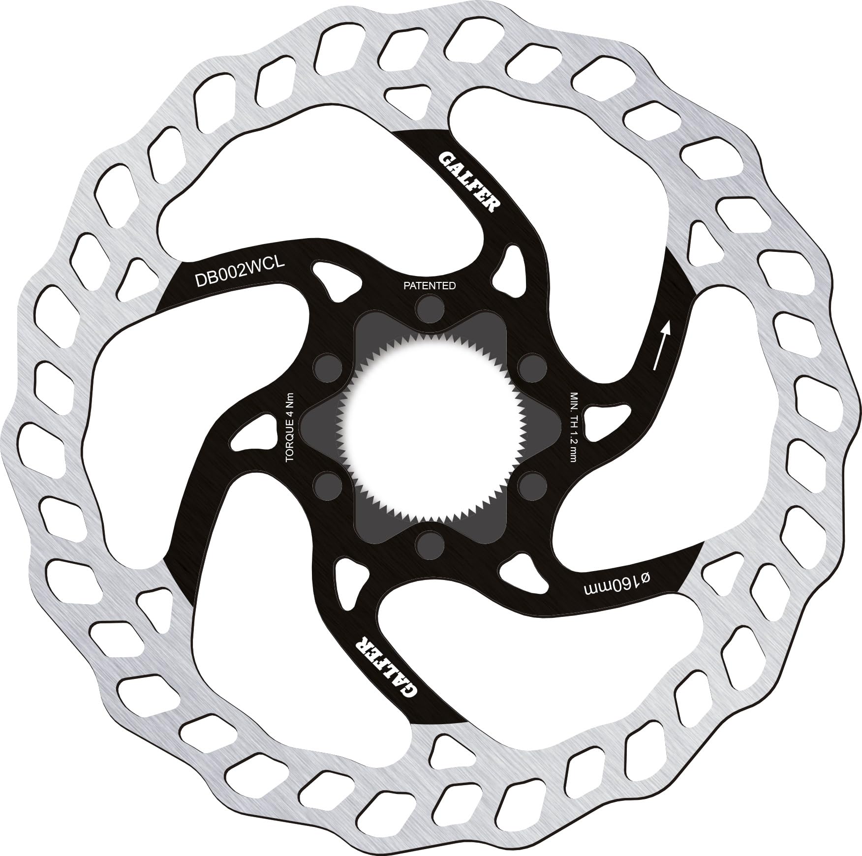 Galfer Mtb Wave Cl Disc 160 mm