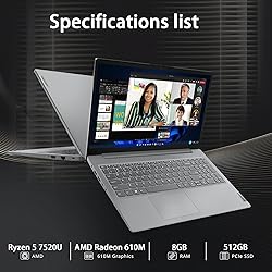 Lenovo Laptop V15 for Home, Student, Business