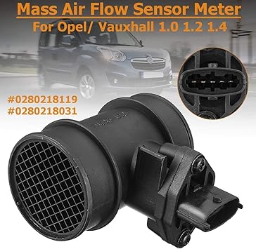 Amazon Com Zizu Store 1 Pcs 5 Pin Mass Air Flow Sensor Meter For Opel For Vauxhall Corsa Combo Agila 1 0 1 2 1 4 0280218119 46469917 Replacement Home Improvement
