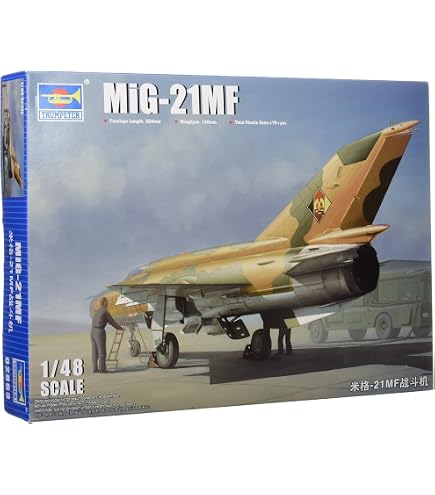Amazon.com: Trumpeter 1/32 Mig21 MF Fishbed J Single-Seat Tactical