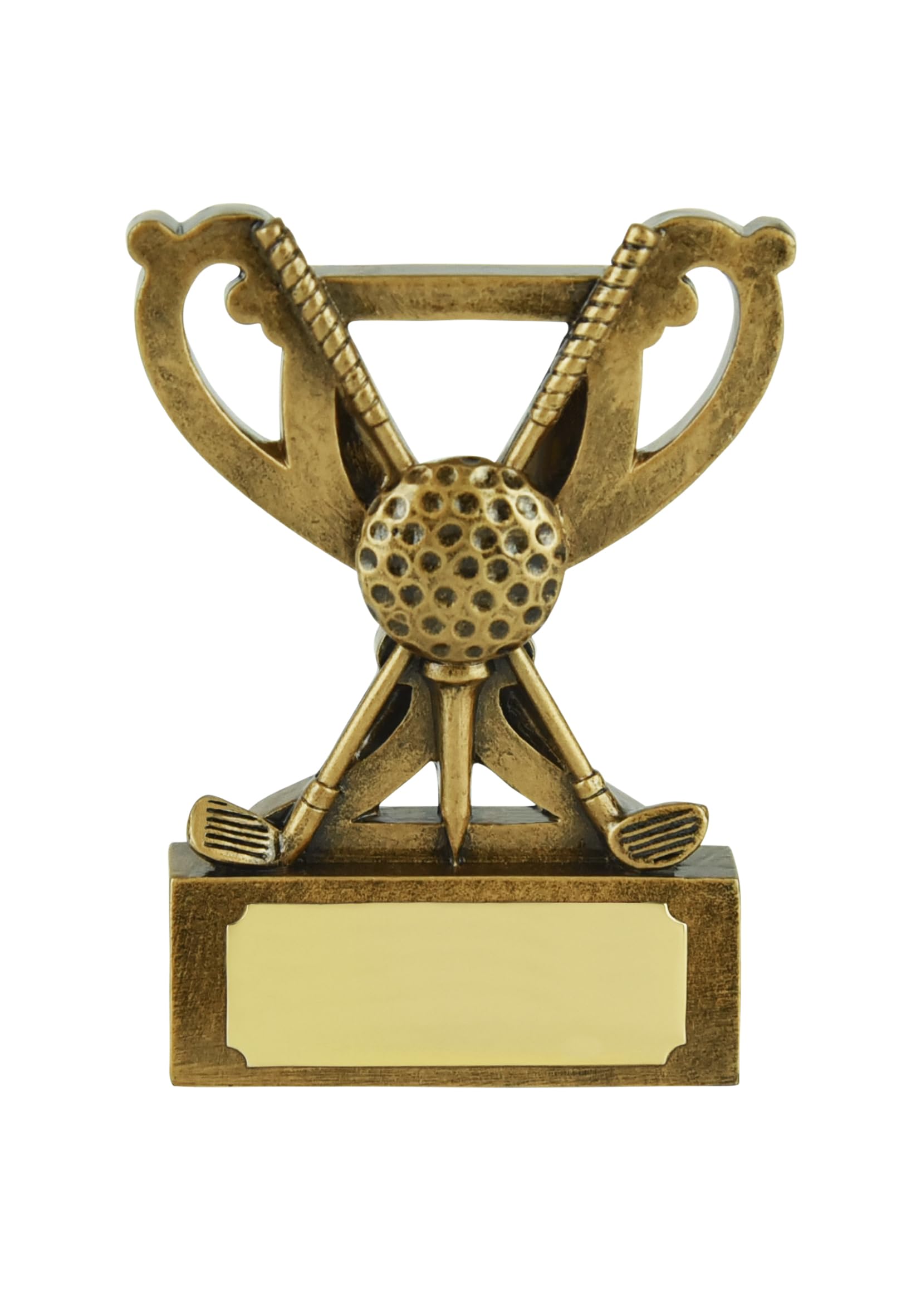 SilverTrophy: Golf Mini Cup Trophy Award, Ideal for Tournaments, Competitions, Golf Days, Winners, Longest Drive, Nearest the Pin, Golfing Events, Golf Holiday Prize.