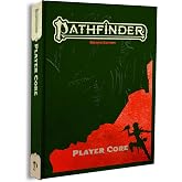 Pathfinder Player Core Special Edition TTRPG Rulebook, 8 Classes | Deluxe faux-leather cover with metallic deboss and ribbon bookmark. 464-page rulebook, 8 ancestries, 8 classes