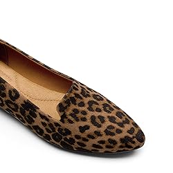 DREAM PAIRS Women's Flats, Pointed Toe Slip-On
