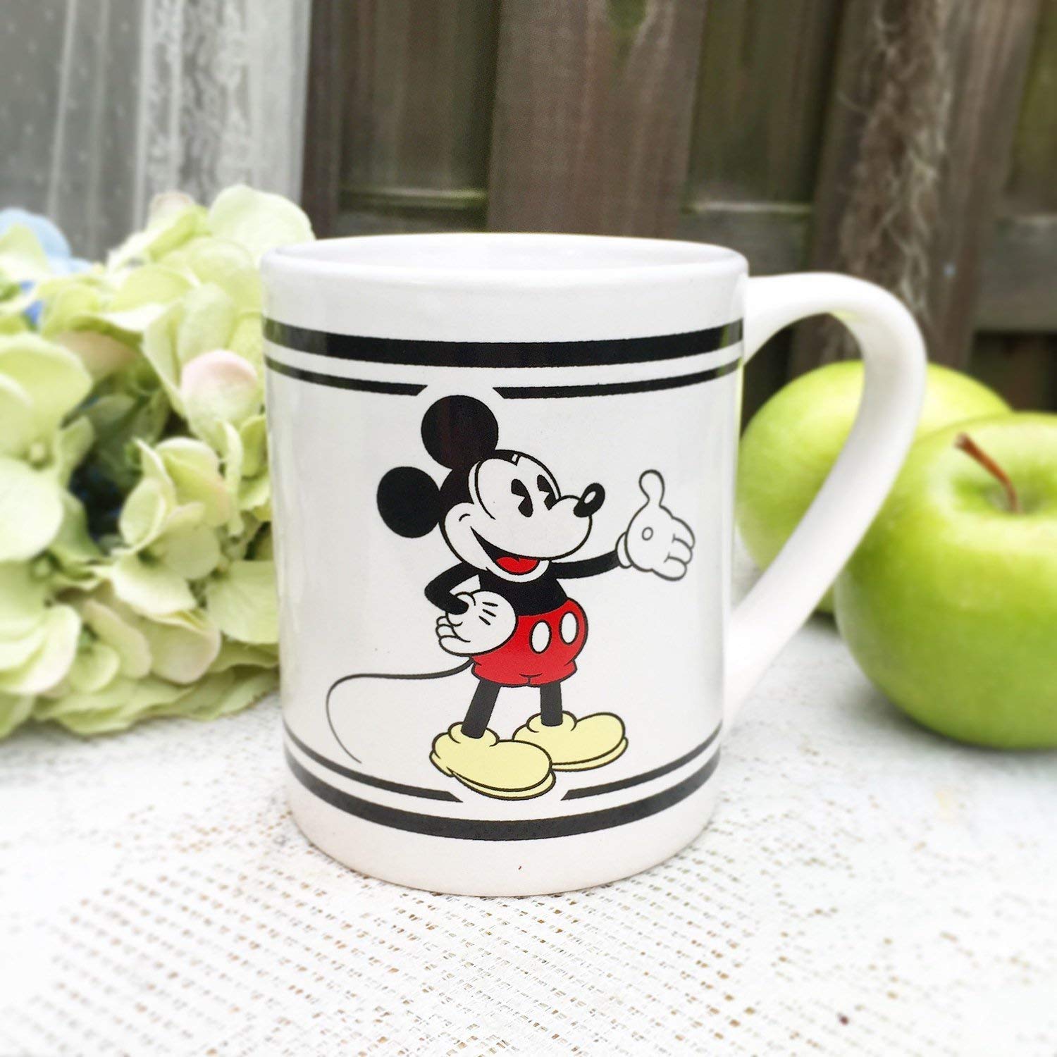 Amazon Com Gibson Disney Mickey Mouse Coffee Mug Cup Tea