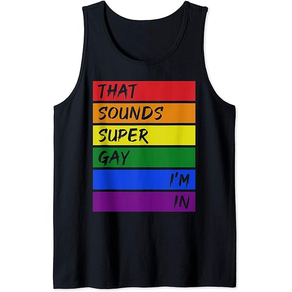 LGBTQ I'm Not Gay I'm Super Gay Rainbow LGBT Pride Month