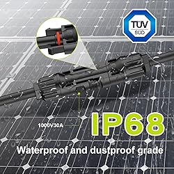 JXMXRPV Solar Connectors for 2-3-4-6-8 Solar