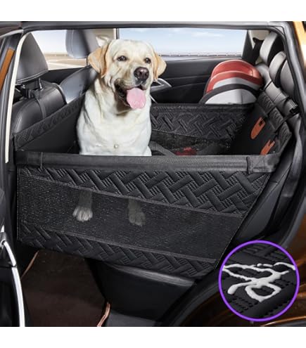 thumbnail image 2 of Adorepaw Large Dog Car Seat - Waterproof Pet Seat Extender For Road Trips 2 of 14