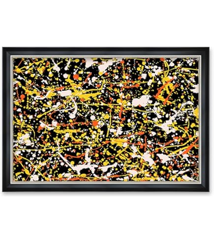 Amazon.com: Jackson Pollock - Number 9, 1949 Art Print: Posters