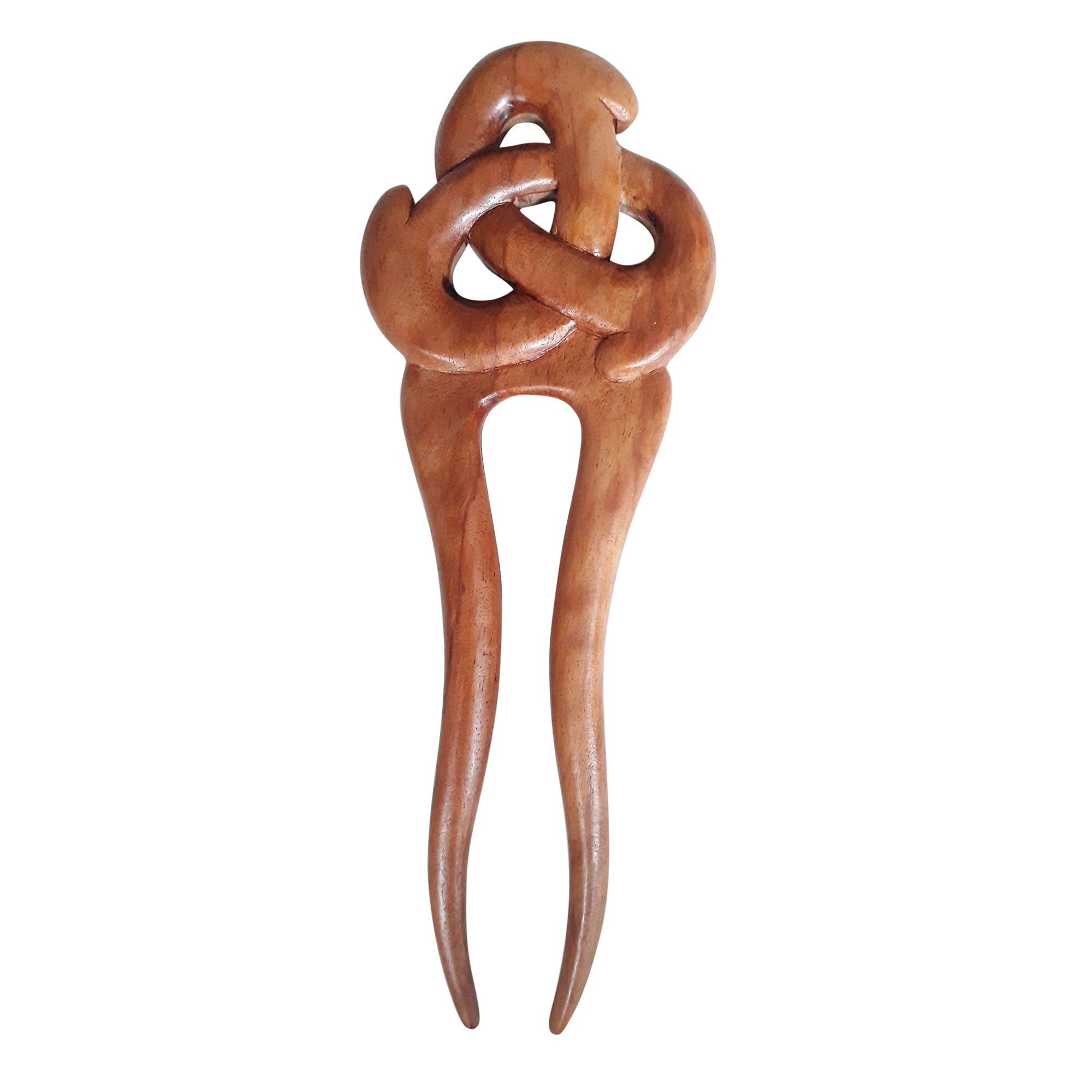 Marycrafts Celtic knot hair pin hair stick hair sticks hair accessories made of wood