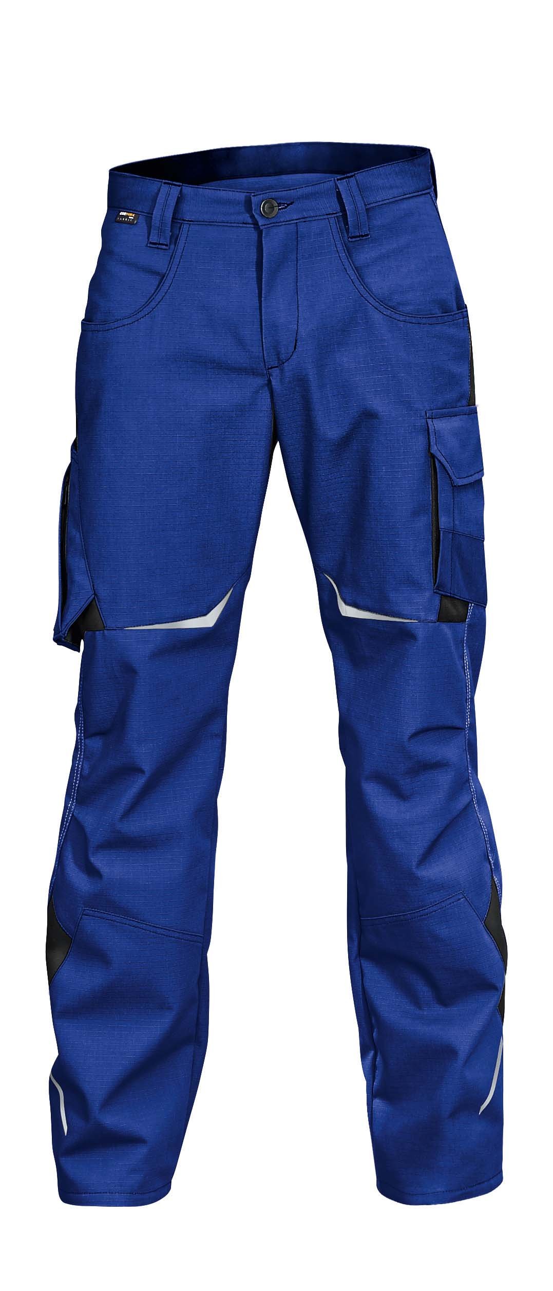 Kubler 24245353-4699-90 Size 90 "Pulse" Trousers - Cornflower Blue/Black