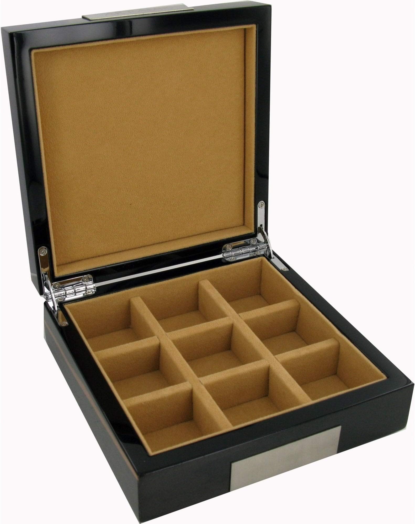 J.A. Marshall & Sons Veneer cufflink Box