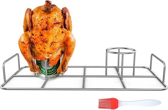 Double Beer Can Chicken Rack