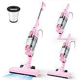 Vazone R6X Corded Stick Vacuum Cleaners for Home, 20Kpa Powerful Suction Stick Vacuum with 16Ft Cord, 2 in 1 Lightweight Hand