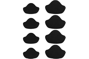 8pcs Shoe Heel Repair, Self-Adhesive Shoe Hole Repair Pads Heel Cushion Grip Inserts Inside Sneaker Protector Patches Kit for