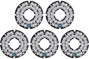 Baglaum 5X Infrared IR 36 LED Illuminator Board Plate for CCTV CCD Security Camera