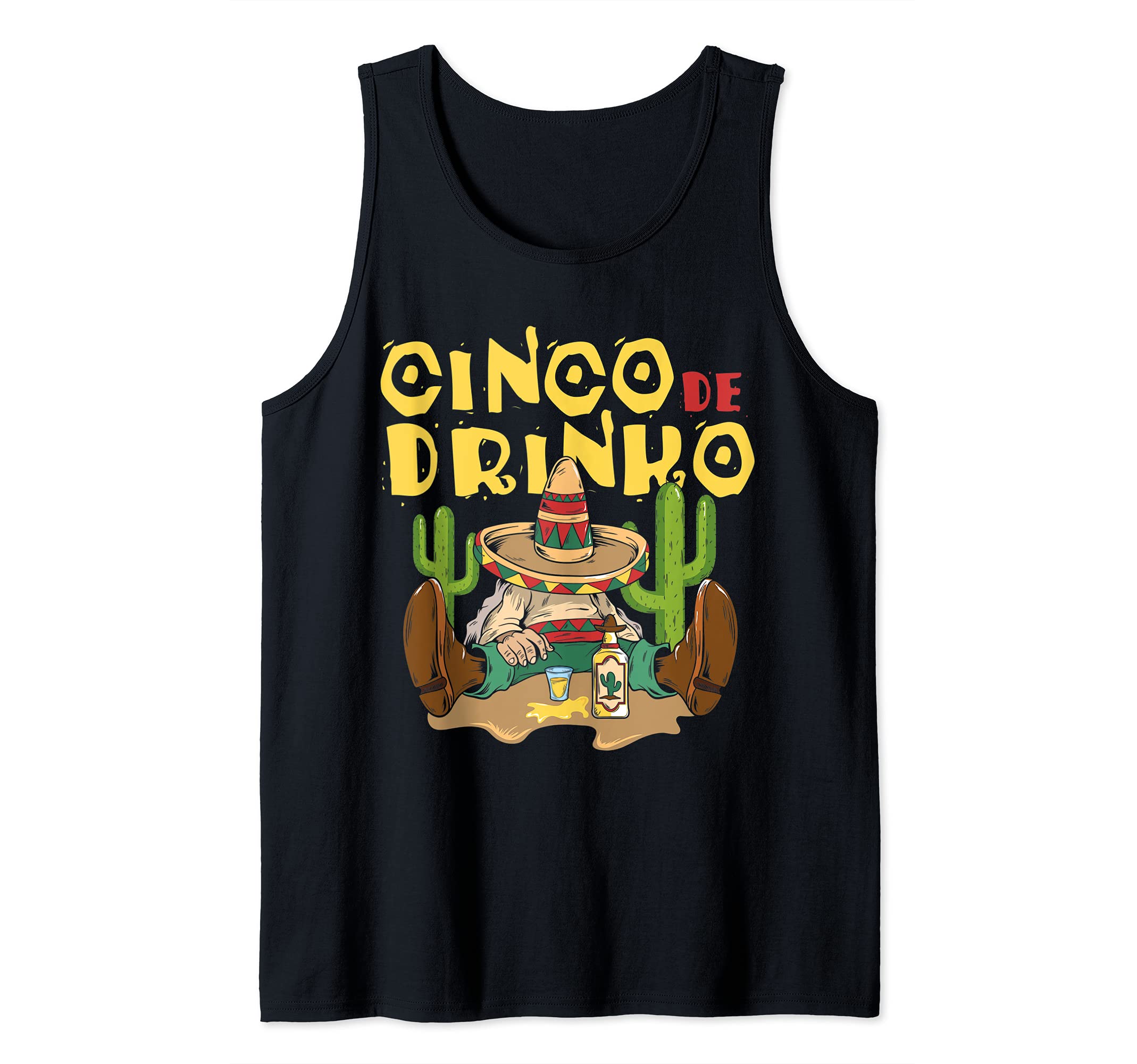 Cinco De Drinko Funny Cinco De Mayo Party Tank Top