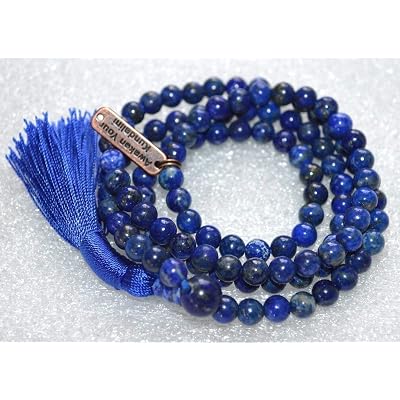 Buy AAA Grade lapis lazuli mala beads 