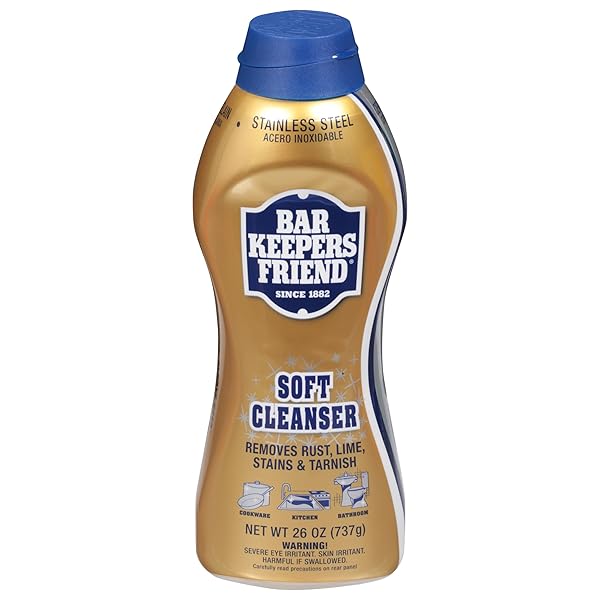 BAR KEEPERS FRIEND SOFT CLEANSER – 26OZ