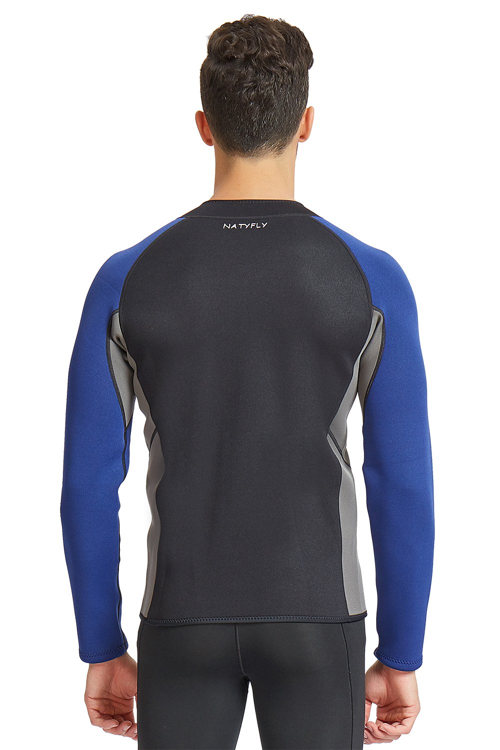 OUTYFUN Mens Wetsuit Jacket,2mm Neoprene Wetsuits Top for Men Long