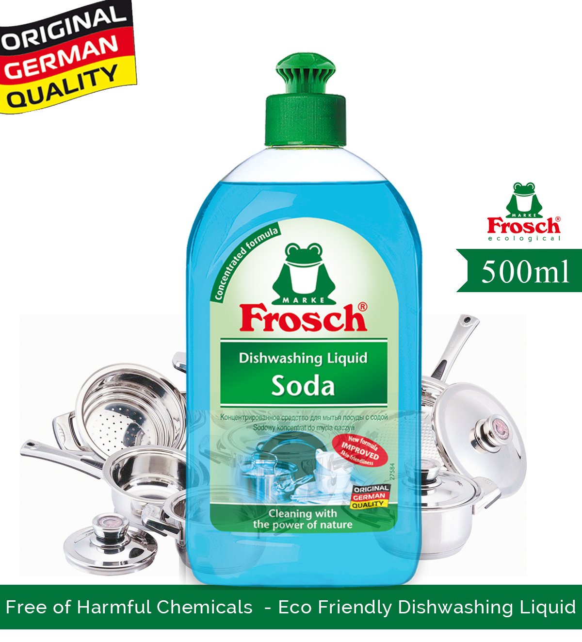 Best Dishwashing Liquid Frosch-Soda, 500ml