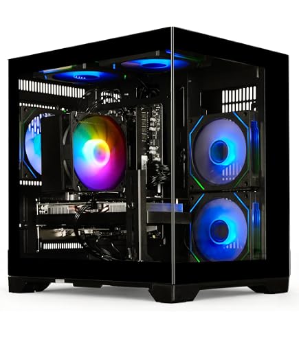 Amazon.com: LXZ Gaming PC Desktop Ryzen 7 5700X | GeForce RTX 5060