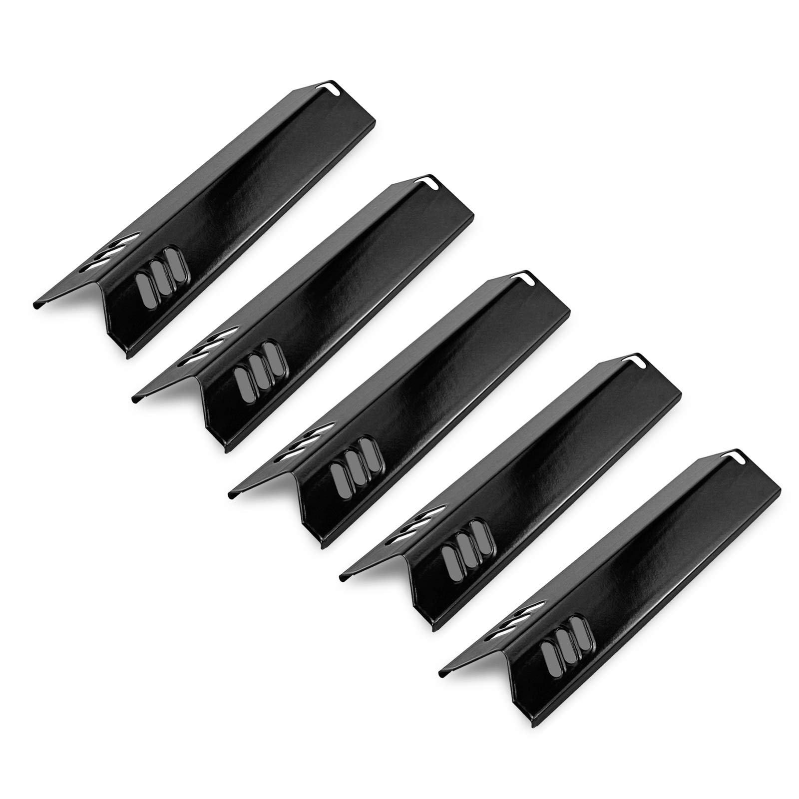 5 X Grill Heat Shield Plate Burner Cover Replacement Parts For