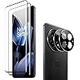 Suttkue for OnePlus 13 Screen Protector with Camera Lens Protector, 9H Hardness Anti-Scratch 3D Tempered Glass flim, Case Friendly,Anti-Scratch (2+2 PACK)